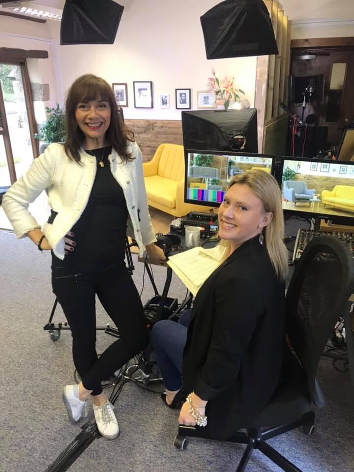 Behind the scenes...

Love working with this one <a href="/LouiseAble1/">Louise Able</a> 💕📽

...And thanks to <a href="/cornwallchannel/">Cornwall Channel</a> for being the best tech team ever 👍🏻