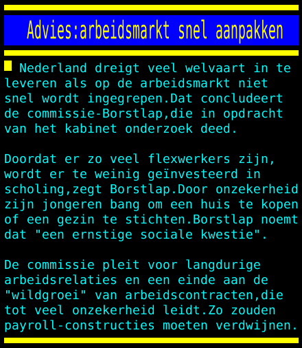 Arbeidsmarkt