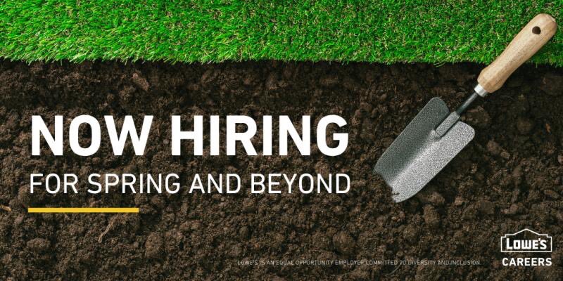 Learn from the ground up...come grow with us! Lowe’s of Central &amp; Southern IN is now hiring.  Check it out: jobs.lowes.com  <a href="/chrisfetz1/">Chris Fetz</a> <a href="/matthew_krebs/">Matthew Krebs</a> <a href="/KCJean18/">Kasey Sharp</a> @IUWalterCareers <a href="/IvyTechCC/">Ivy Tech</a> <a href="/IvyTechTH/">Ivy Tech Wabash Valley</a> <a href="/WorkforceIND/">WorkforceIND</a> <a href="/JobReadyVets/">Operation: Job Ready Veterans</a> <a href="/indplsul/">Urban League Indy</a>
