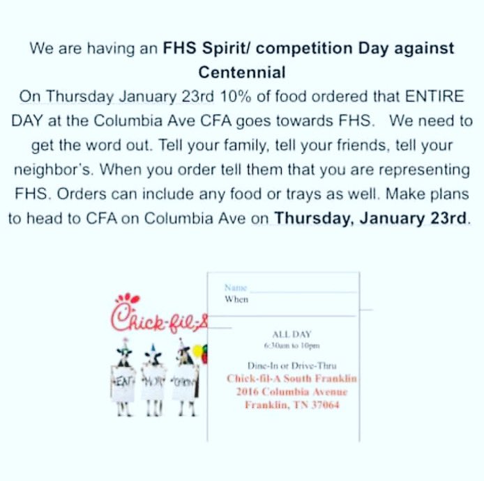 FHSAdmiralsSwim's tweet photo. Rebel swimmers like chick fil a! Jan 23rd buy some, eat some and tell them you are a Rebel! https://t.co/ni0zAi4hJB
