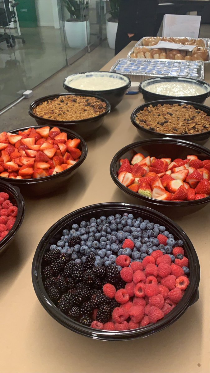 HowWeRally's tweet image. The start of the new year is a great time to create new goals. One way to get started on the right foot is making time to eat a healthy breakfast everyday. Across all of our offices our Rally Wellbeing team hosted a healthy breakfast for our employees! #StartFresh #Wellbeing