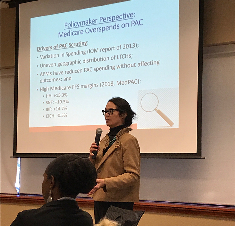 PostAcuteExpert's tweet photo. Getting a policy update from Rochelle Archuleta of @ahahospitals | #MDPACCollab #Caring4MD #hospitals | @PointRight https://t.co/SNmaoRLWVj