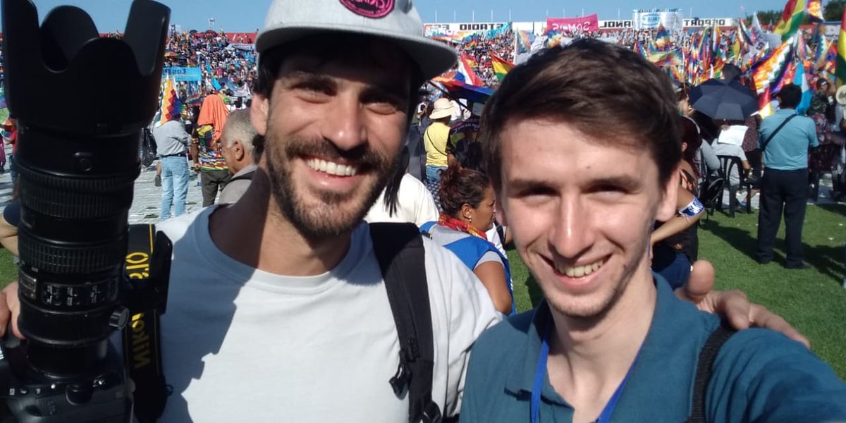 OmbelicoM's tweet photo. L'Ombelico del Mondo presente en el acto de lanzamiento de la formula presidencial del MAS-IPSP en Buenos Aires. https://t.co/n087DEkzao
