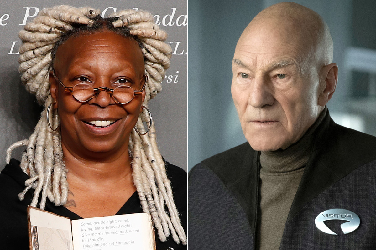 New York Post on Twitter "'Picard' star Patrick Stewart stuns Whoopi