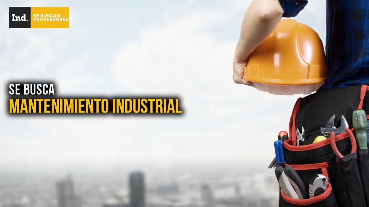 Empresa en Querétaro
Requiere: MANTENIMIENTO INDUSTRIAL
Especificaciones: Mantenimiento mecánico.
¿Deseas cubrir este requerimiento? 👨‍💼💼
Click aquí: bit.ly/2sOyRZs
.
.
.
.
.
#SeBuscaProveedor #Proveedores #BuscoProveedor #SeBuscanProveedores #Proveeduría #B2B