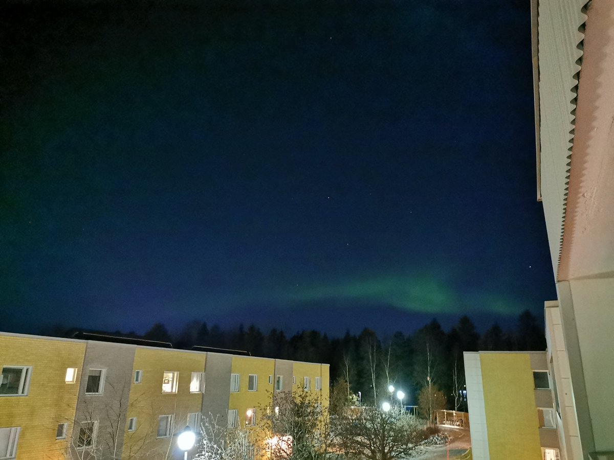 #Aurora #northernlights #Umeå