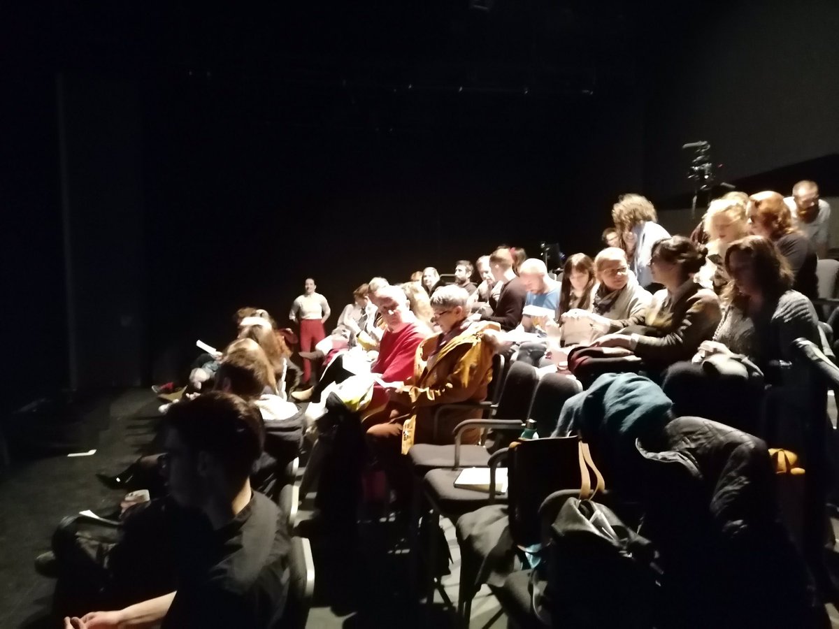 LizRocheCompany's tweet photo. Thanks to all that came along to the Lighting Design for Dance Project showcase today. 
Well done to all involved!

This professional development is an initiative in partnership with @DanceIreland, @TheLirAcademy &amp; @IWorldAcademy 

#dance #lightingdesign #scenography https://t.co/QxOs4v660B