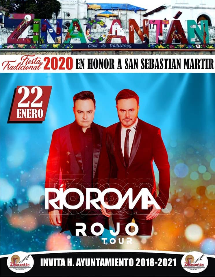MiRadioON's tweet photo. Hoy se presentan @lamafia y @RioRomamx
en #Zinacantán https://t.co/Hg2PLHpdcb