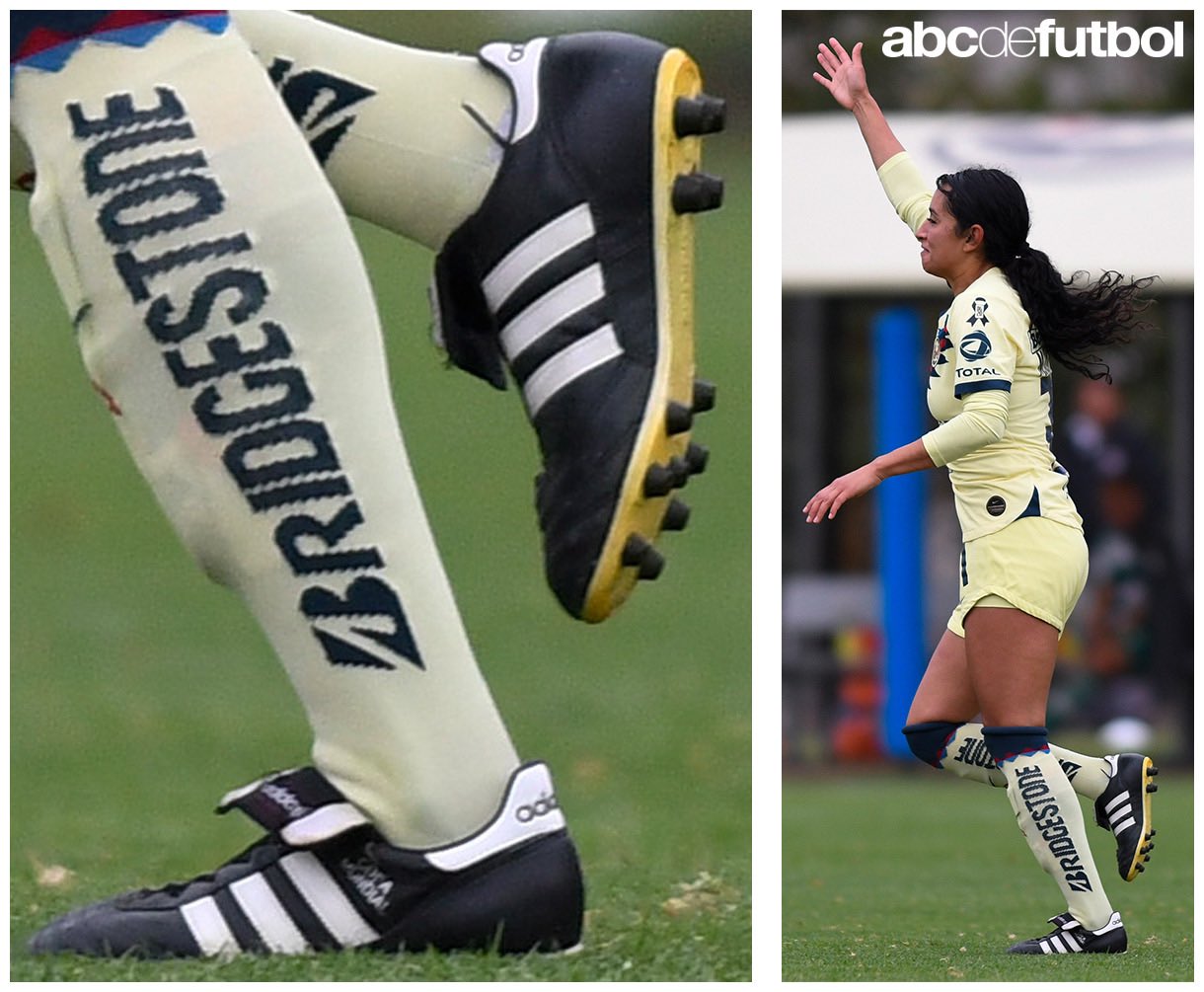 Valiente Fuerza veinte abcdefutbol on Twitter: "6. Marlyn Campa - América Femenil - adidas Copa  Mundial - Nunca morirán. Con toda su vieja tecnología, con su suela plana,  con su peso 3 veces mayor, sigue