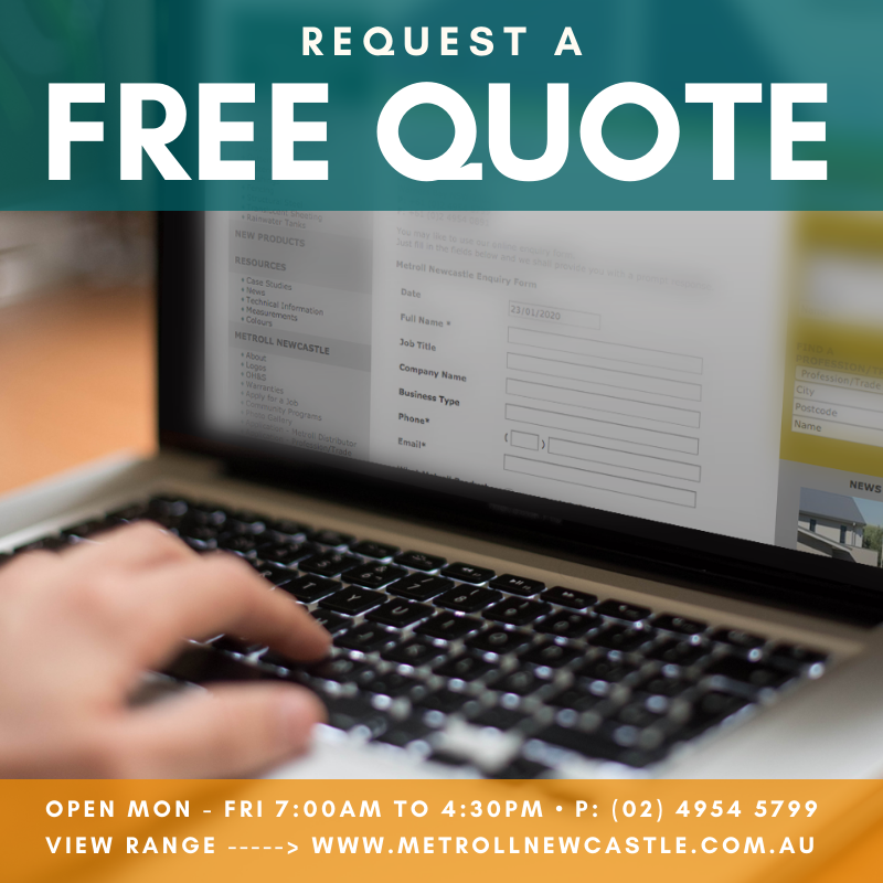 MetrollNew's tweet photo. 🛠️ Request a FREE QUOTE

Metroll Newcastle would be happy to provide a quote on required metal building materials for your upcoming projects.

CALL (02) 4954 5799
CLICK https://t.co/hyAveVxzuS https://t.co/CUswwNxMvo