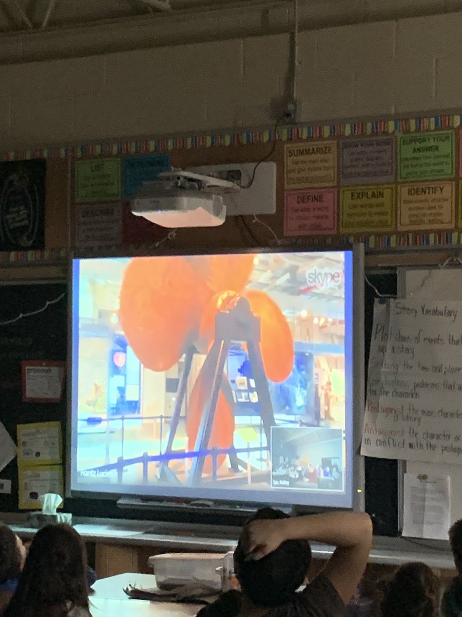 msasully's tweet image. Great virtual learning experience today with the @IntrepidMuseum thanks to @SkypeClassroom with our grade 6 students @CobblestoneES #wetravelledtoNY #learningfromexperts