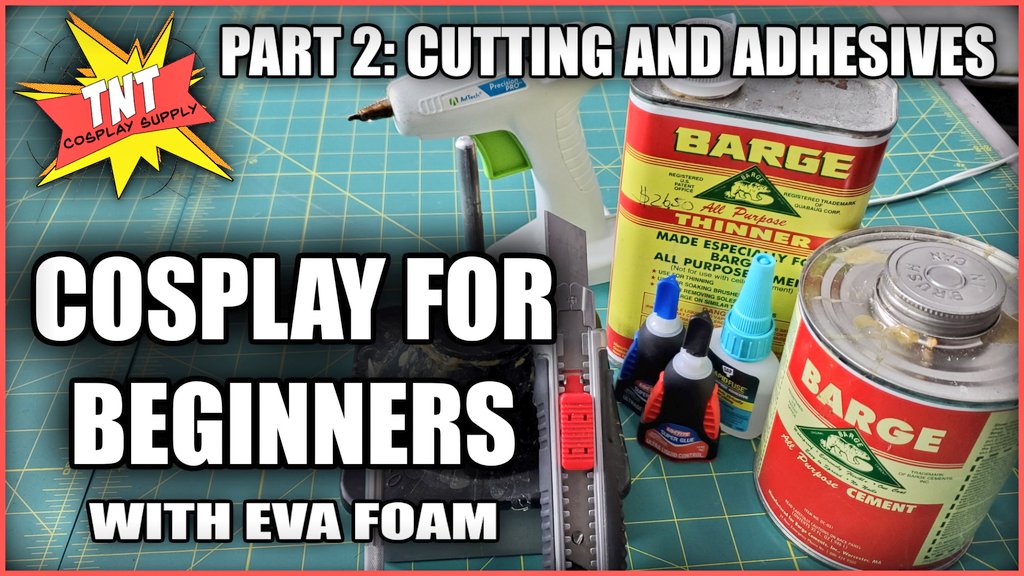 TNTCosplaySup's tweet photo. Part 2 of our "Intro to EVA Foam Cosplay" tutorial series is up on YouTube! We cover cutting foam and using adhesives in this video
https://t.co/s7cJG6JUzb
Make sure to subscribe so you don't miss out on new videos! #cosplay #cosplaytutorial #howtocosplay #evafoamtutorial https://t.co/EdAla4DObg