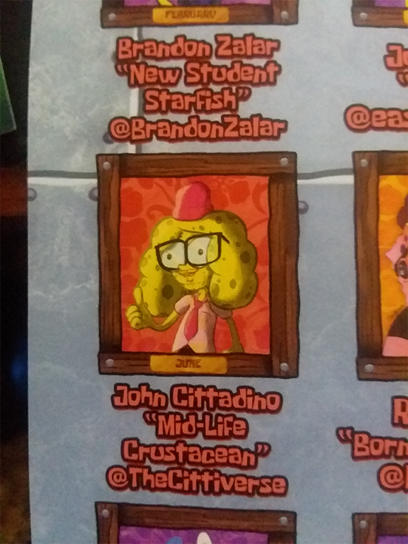 TheCittiverse's tweet photo. Got my copy of #SpongeBob @Zinepants ! It came out super well! I'm so happy I was featured among all of these amazing artists for a great cause!

Peep my pic based on "Mid-Life Crustacean" here: https://t.co/aWiJzRJaYF
&amp; see my pink-hatted spongesona here: https://t.co/uWm7xgy9Vx https://t.co/PV5OrcTeMS