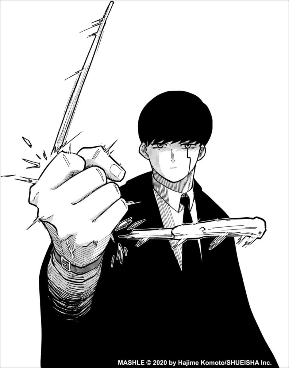 Shonen Jump New Series Alert Mashle Magic And Muscles By Hajime Komoto Starts Sunday In A World Of Magic Mash Has None But He Does Have Muscles And He