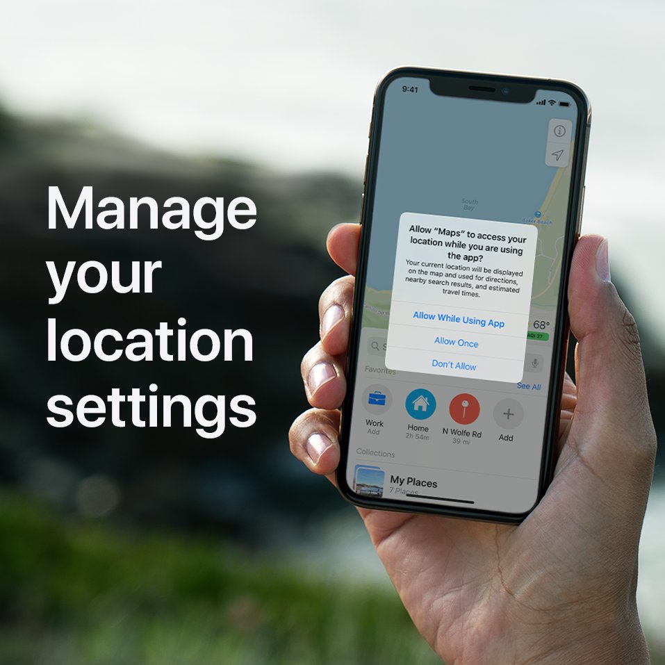 Manage your location settings