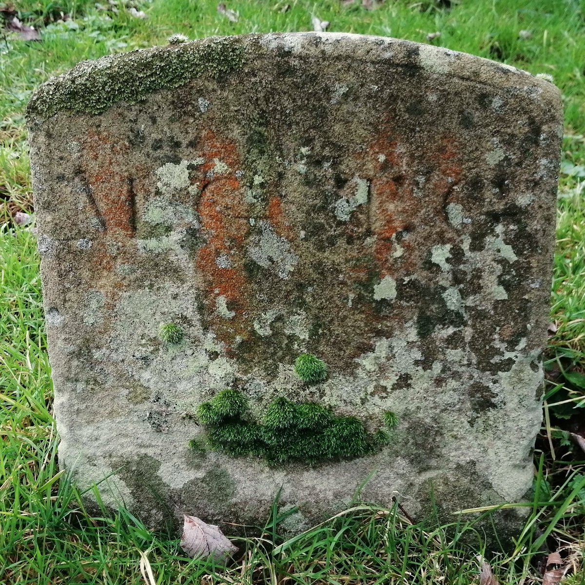 An example of a pauper/low-income gravemarker at St Mary's Church, Chepstow.  #Wales  #History