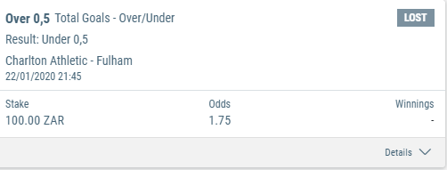 StormBets's tweet photo. Bet lost ❌1 point loss. #footballtips #valuebet #stormbets https://t.co/MHLK1OjJKV