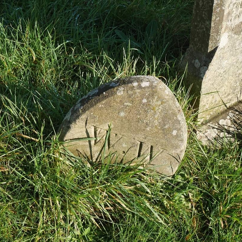 An example of a pauper/low-income gravemarker at Monmouth Cemetery. #Wales  #History