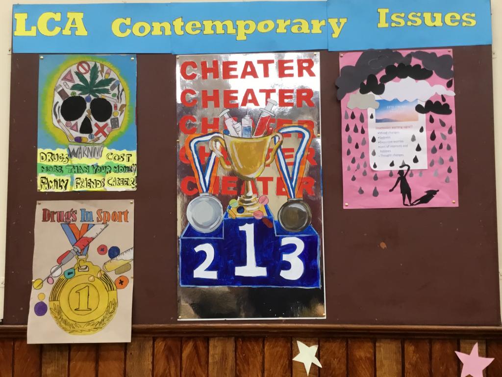 stvdundalk's tweet image. Well done to our LCA students who have been working on their contemporary issues task recently.  They created fantastic posters to raise awareness about these issues.  Well done ladies!! #LCA #contemporaryissues