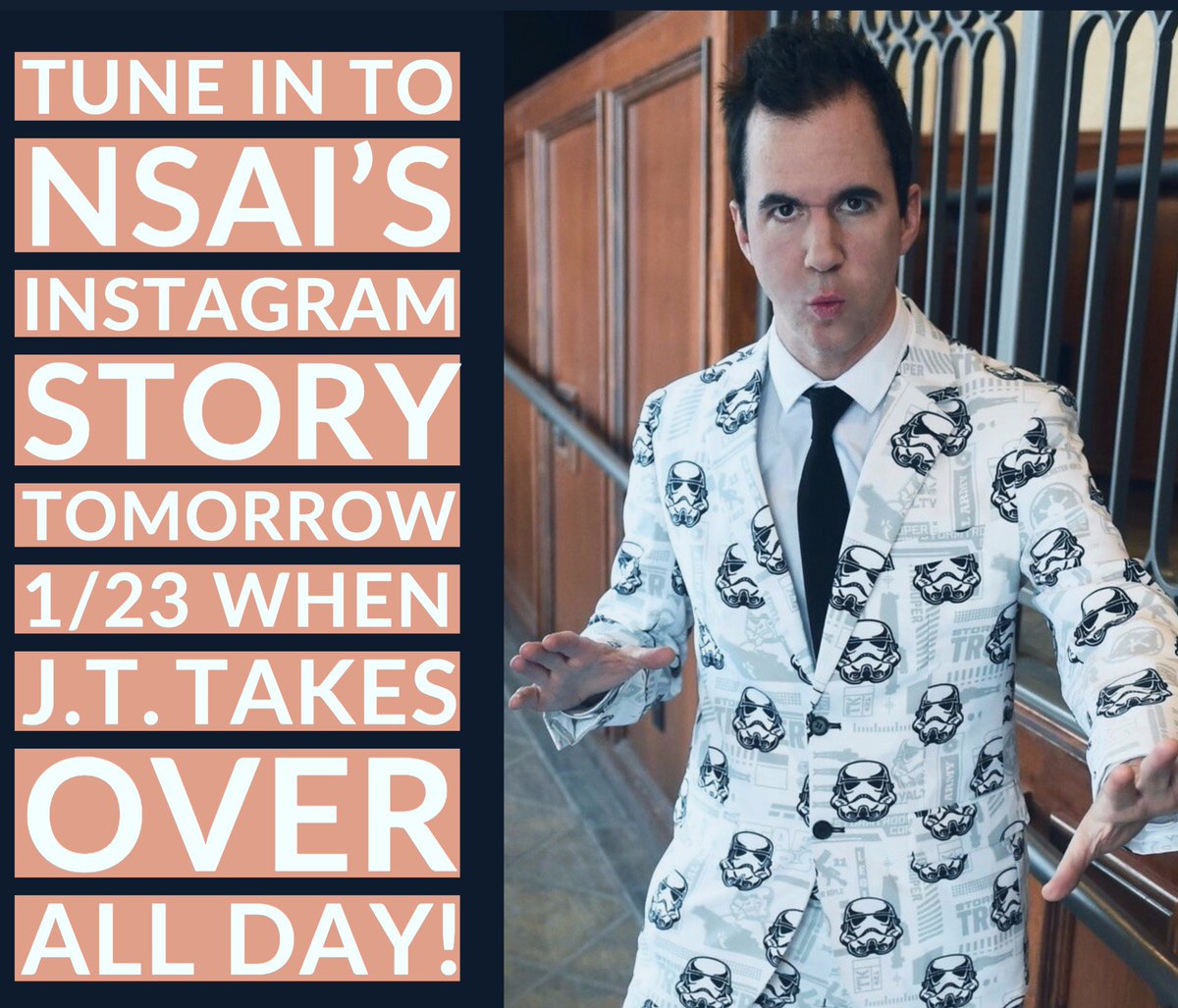 NSAIofficial's tweet photo. Head to our Instagram Story tomorrow when  @JTXROCKSTAR TAKES OVER all day long!

#JTHarding #tinpansouthsongwritingseminar #instatakeover #thisshouldbefun #seminar #music #songwriting #cowriting #nashville #NSAI https://t.co/MRNZTpw9fJ