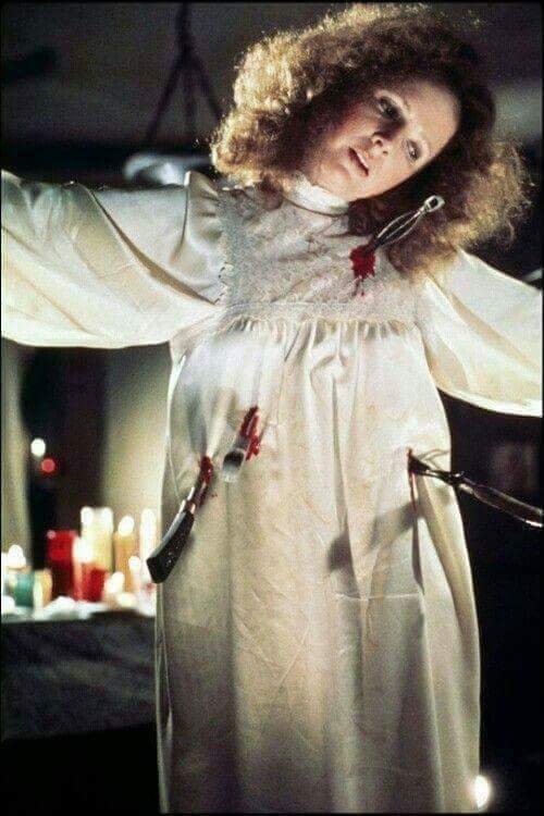 Piper Laurie turns 88 today. Happy Birthday!!! Seen here in Carrie (1976) 