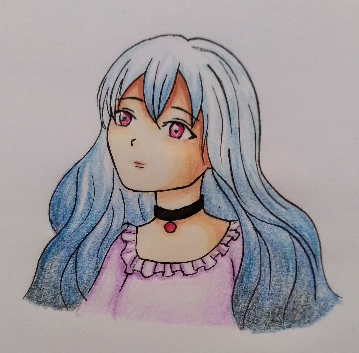 draws_noemi's tweet photo. Dibujo a tradicional 
@ConoceArtistas https://t.co/WPqyI2tAUg