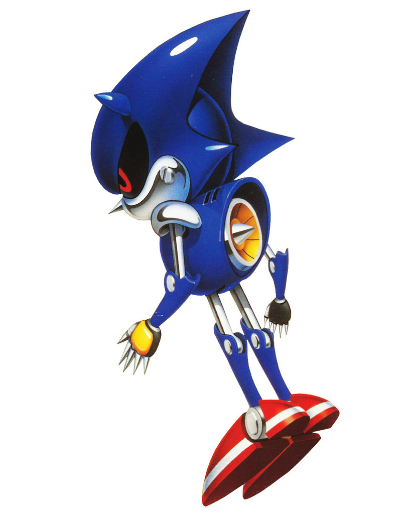 Image result for mecha sonic  Sonic, Sonic art, Classic sonic