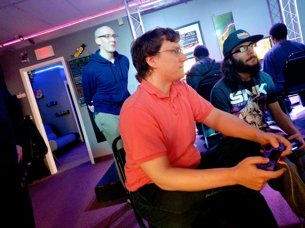sectorxusa's tweet photo. Thanks for coming to our #FGC event at @TheGamingLab_ 1/16/20!

Congrats to our winners of our 21st #SectorXCoLab @SNKPofficial @samuraishodown event! 

1st: @jdjenk_
2nd: @D_Adonis_Vyers 
3rd: @TeamProlific_ | @DTS_DownToSmash | @BOOMfgc

#Philly #SamuraiShodown #Gaming #Esports https://t.co/EQbr0QU5nE