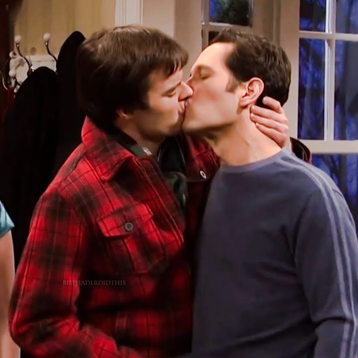 Bill Hader and Paul Rudd making out is a big fat yes from me.pic.twitter.co...