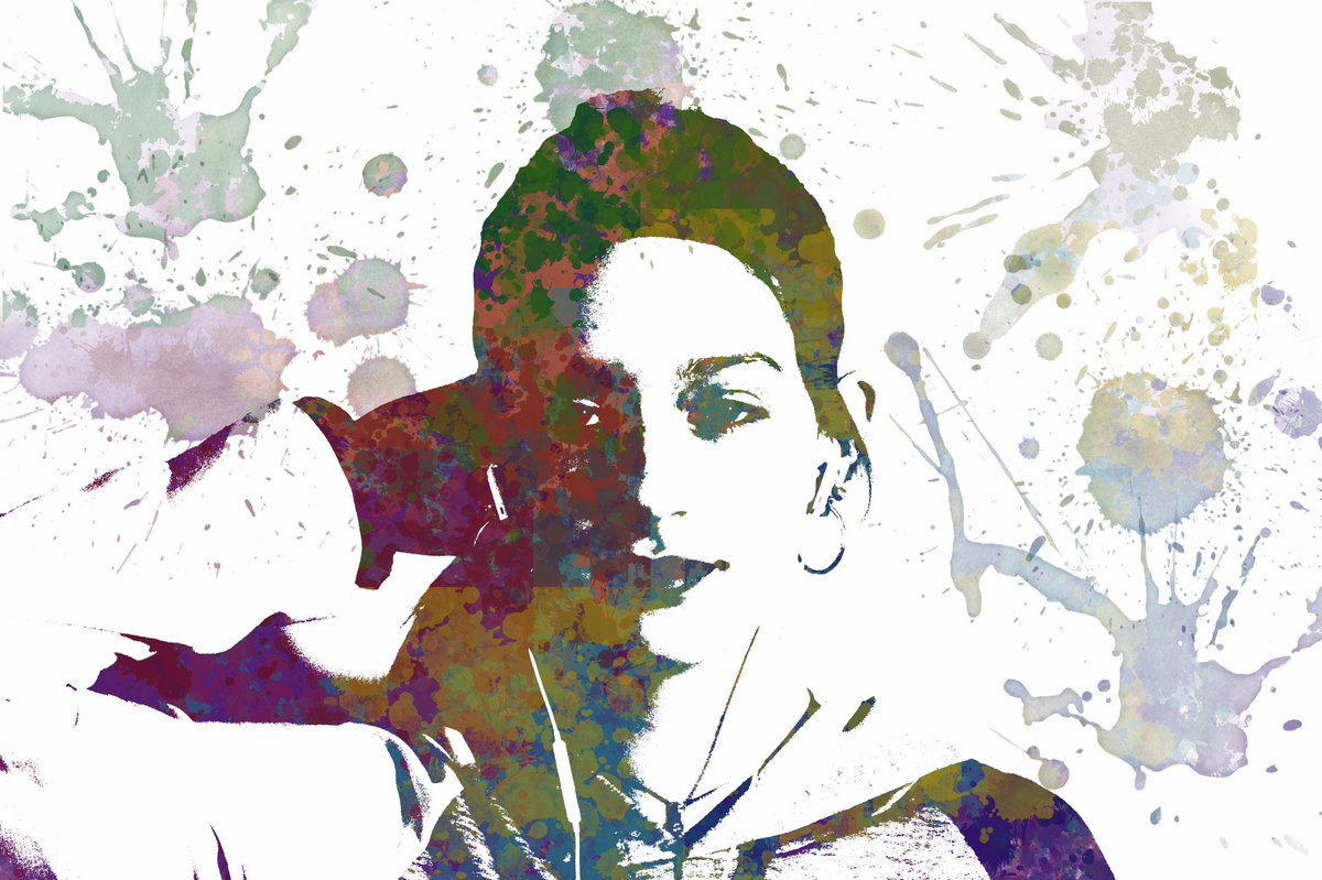 CluePics's tweet photo. Digital Photography did a bit of digital splatter painting!
@NorthColonieCSD @northcolonieart 
#expressyourself #digitalpainting #expressiveselfportraits #colorsofexpression #facialexpressions #highschoolphotography #shakerbisonartists #shakerbisonphotographers #splatterpaint https://t.co/YyYAjBbYrV