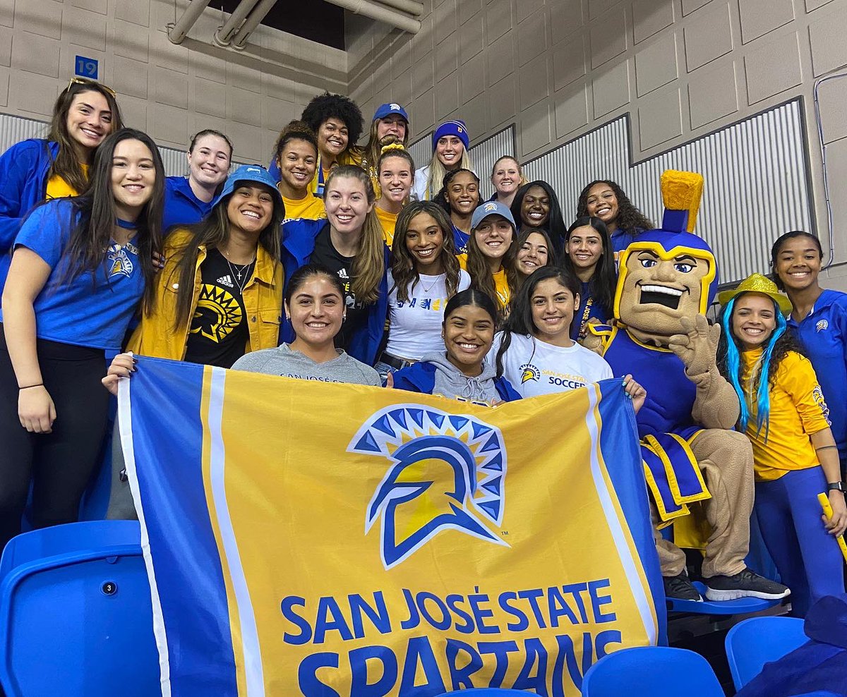 Spartan Up for Spring Event // Showing some spartan pride at the Women’s Basketball game today!👌 #SpartanUp