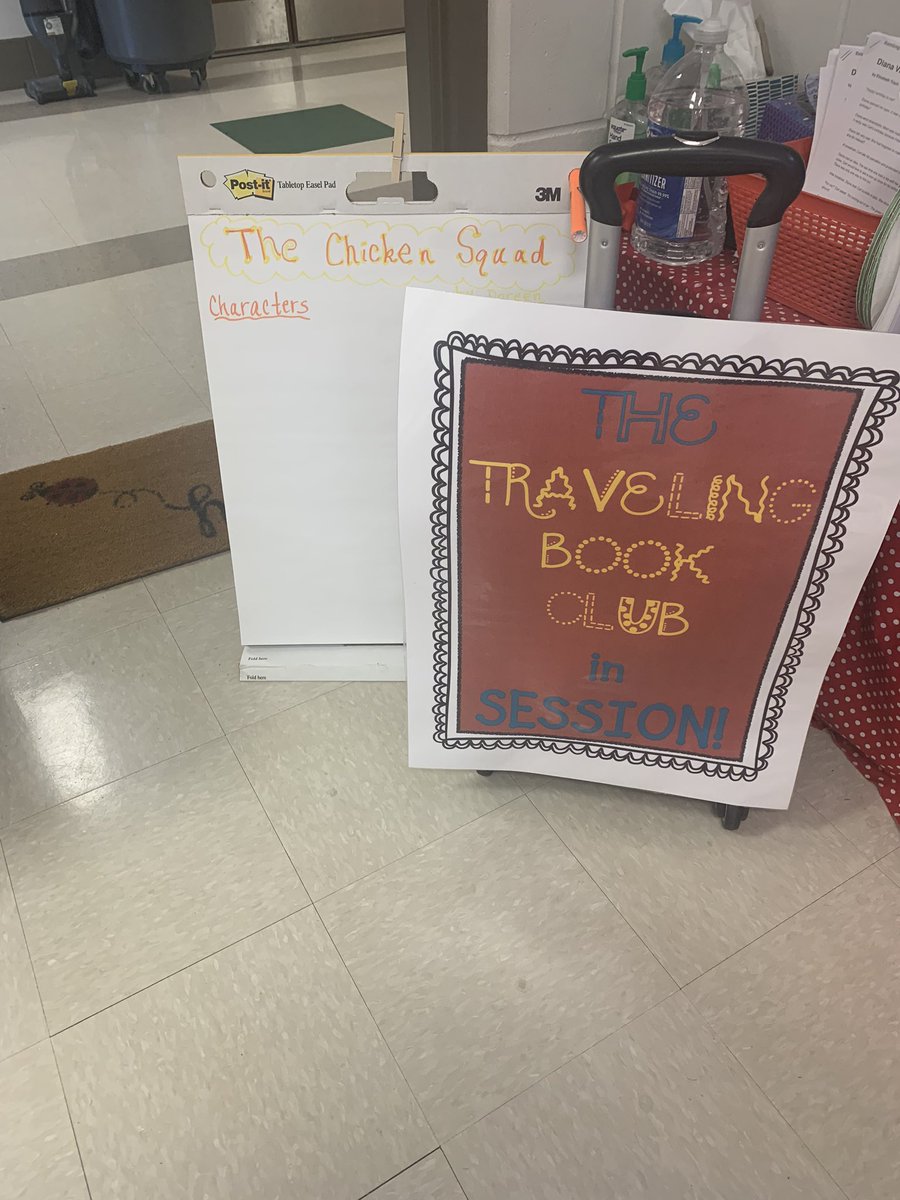 Parker_TWtigers's tweet photo. Our “Traveling Book Club” officially began today!! My most treasured 30 minutes of the day ❤️ where will our next stop be?? This experience will be the first for many of my students to read through a chapter book!#developingaloveforreading @TWEtigers @empowermcpss @KevinBalius https://t.co/uVLA3rTuao