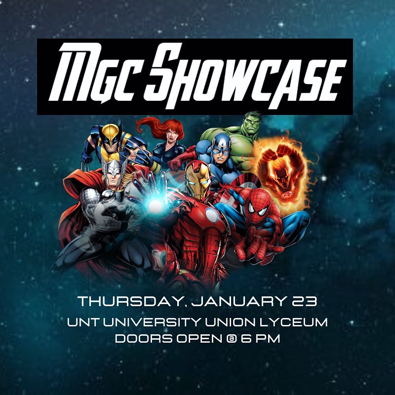 Be sure to check out our orgs at MGC Showcase TOMORROW at the Lyceum!! Doors open at 6pm. You DON’T want to miss out 💚👀