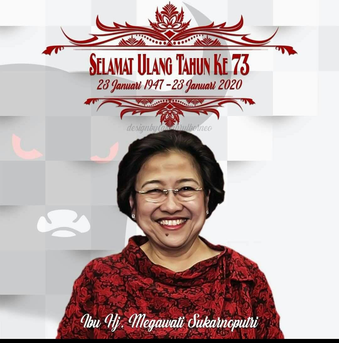 SELAMAT ULANG TAHUN ke 73 ,,, IBU Hj. Megawati Soekarnoputri
#UltahBuMega
#dpdpdiperjuangan
#dpcpdiperjuanganbontang
#pedulimasyarakat
#PDIPerjuangan 
#solidbergerak
Merdekkaaaaaaaaa!!!!!!!!!!!!!!!