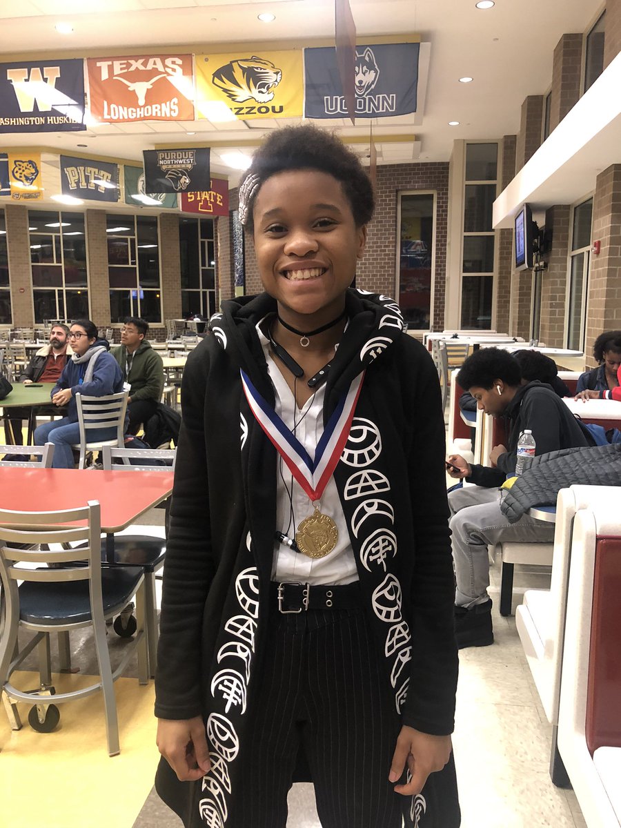 Congrats to our Rich South All- Conference Team Members! Most tossup questions right! Gabe Taylor, Vanessa Rodriguez, Dayja Johnson, and Julienne Sanchez! #RichInStudentSuccess