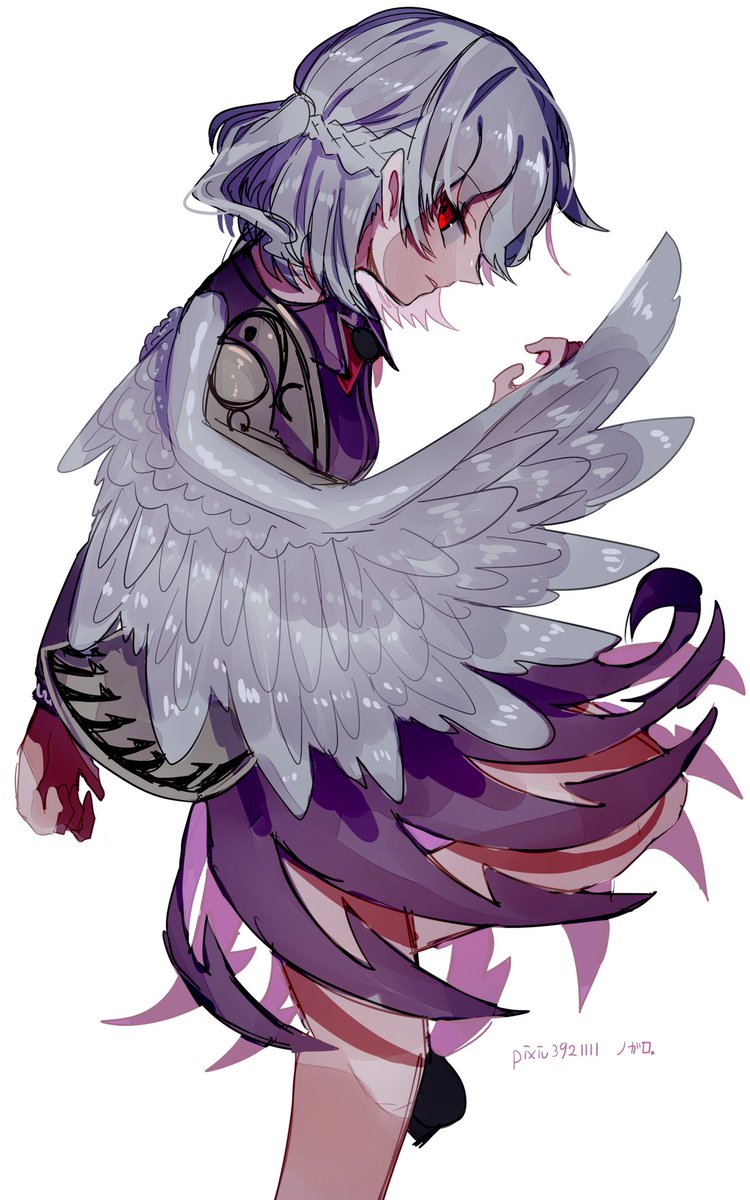 藤原妹紅 「かっこいい系の絵 」|イチルギのイラスト