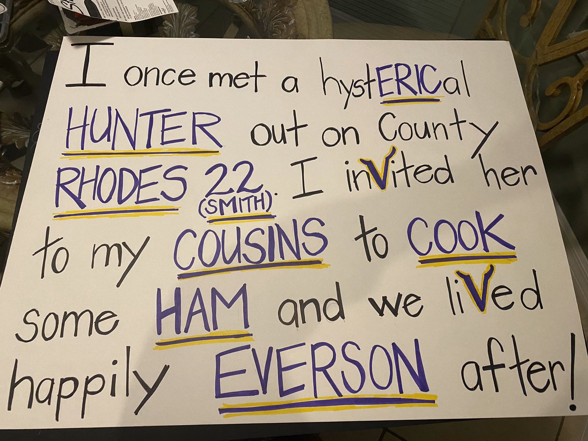 Mominbloom2's tweet photo. @Vikings My son will be 13 tomorrow and will be there tomorrow and Sunday cheering you all on!!  Proud of our Vikes! https://t.co/u4RFHzgH4X