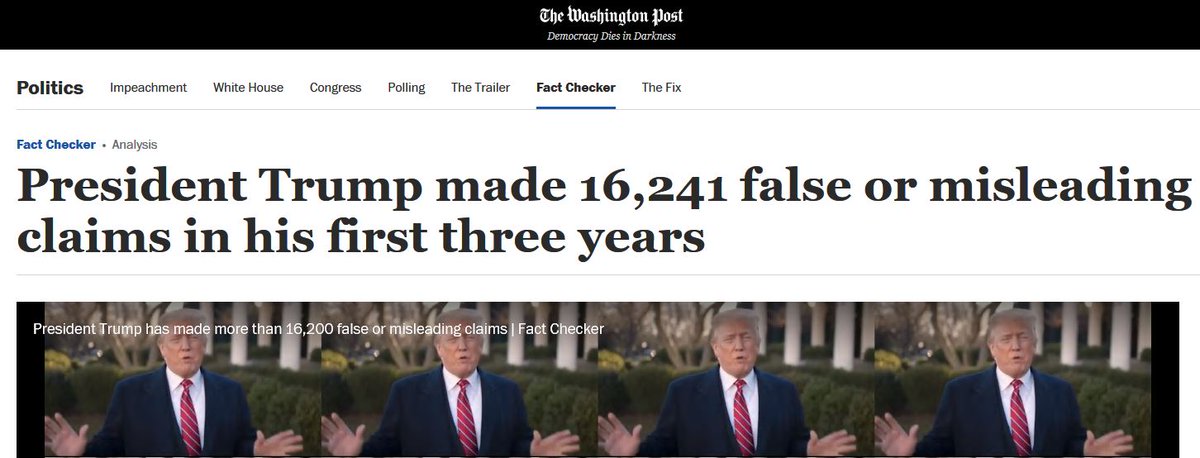 askboomer1949's tweet photo. Of late I have found this to be a good capture to respond to those who embrace Trump as some kind of great gift from...
#VeteransAgainstVotingStupid #VetsResistSquadron #VetsResist #NoDINO #NoDINOSanders #NoExtremists #Resistance #SenateImpeachmentTrial #SenateTrial #Democrats https://t.co/CZ4IM5XmMO