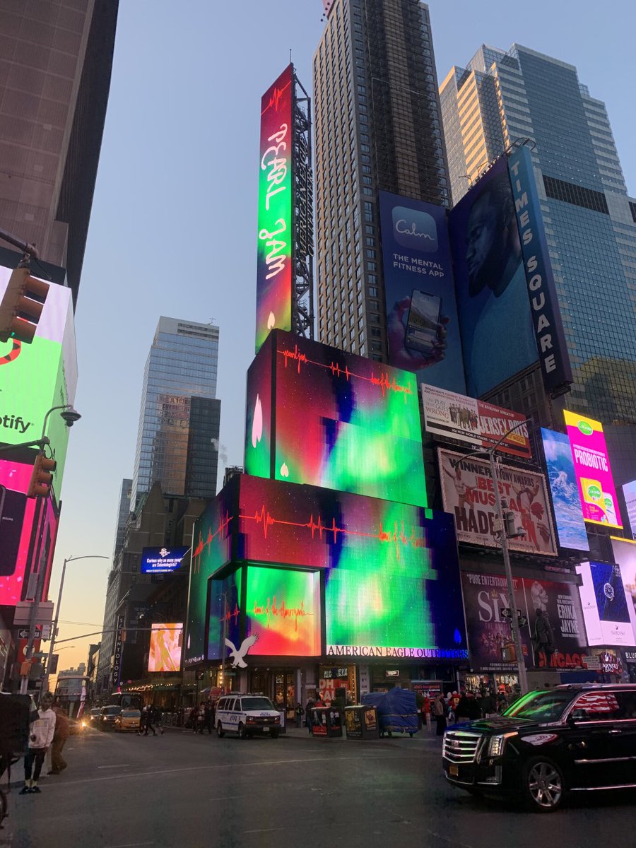 "Dance of the Clairvoyants" taking over <a href="/TimesSquareNYC/">Times Square</a>. #TimesSquareVoyant