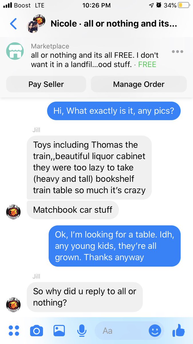 ColesWorrld's tweet photo. Sometimes when I’m bored I go on the yardsale sites and shit like this happens 😂😂😂😂😂Yea it says all or nothing but bitch it was vague &amp; you know a closed mouth don’t get fed 🤷🏻‍♀️😂 https://t.co/N0srggBWbX