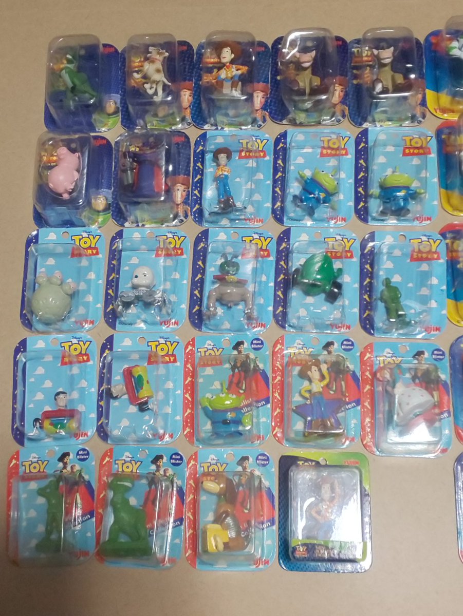 ひさよし Qp職人 昔ユージンから出てた ミニブリスターフィギュアが好き ディズニー Pixar トイストーリー ミニチュアフィギュア ミニブリスター ユージン カプセルトイ ガチャガチャ オモ写 Toystagram タカラモノ Reproduction Prohibited