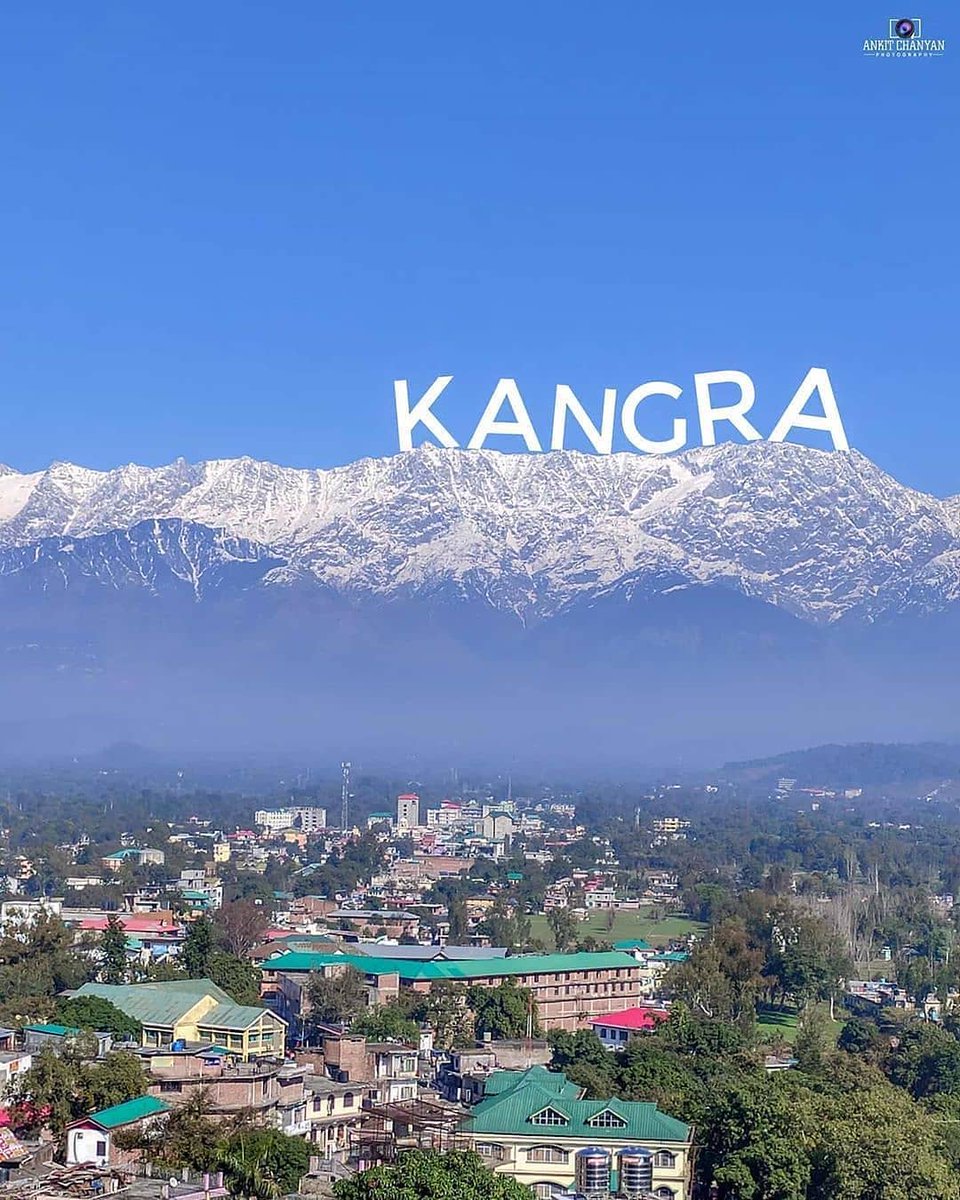 Beautiful Kangra Town ❤️
In the lap of Dhauladhaar 🏔️
Mention Your friends in comment section with whom you want  to visit this Place

 #himachalpradesh #pahadi  #himachaltourism  #campinginindia
#traveldiaries #Instahimachal #StoriesofIndia #indiapictures #hills