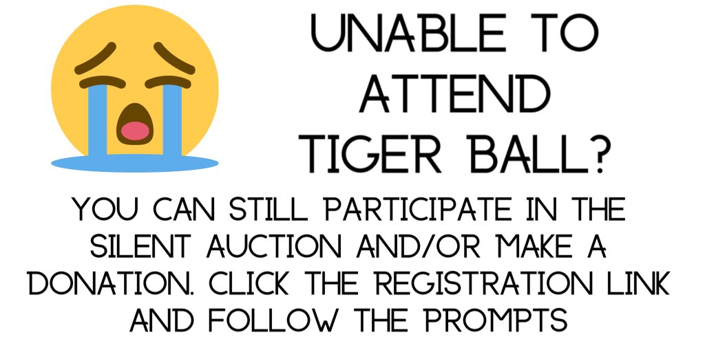 LBall2020's tweet photo. Can’t make it Saturday? You can still take part in the fun! Compete in the silent auction in real time on your phone!! Donations (of any size) are also greatly appreciated. Click the link for more details https://t.co/gewmjn6hPB

@LovTigers_AD @GoLMSTigers https://t.co/RljqCGuW1A