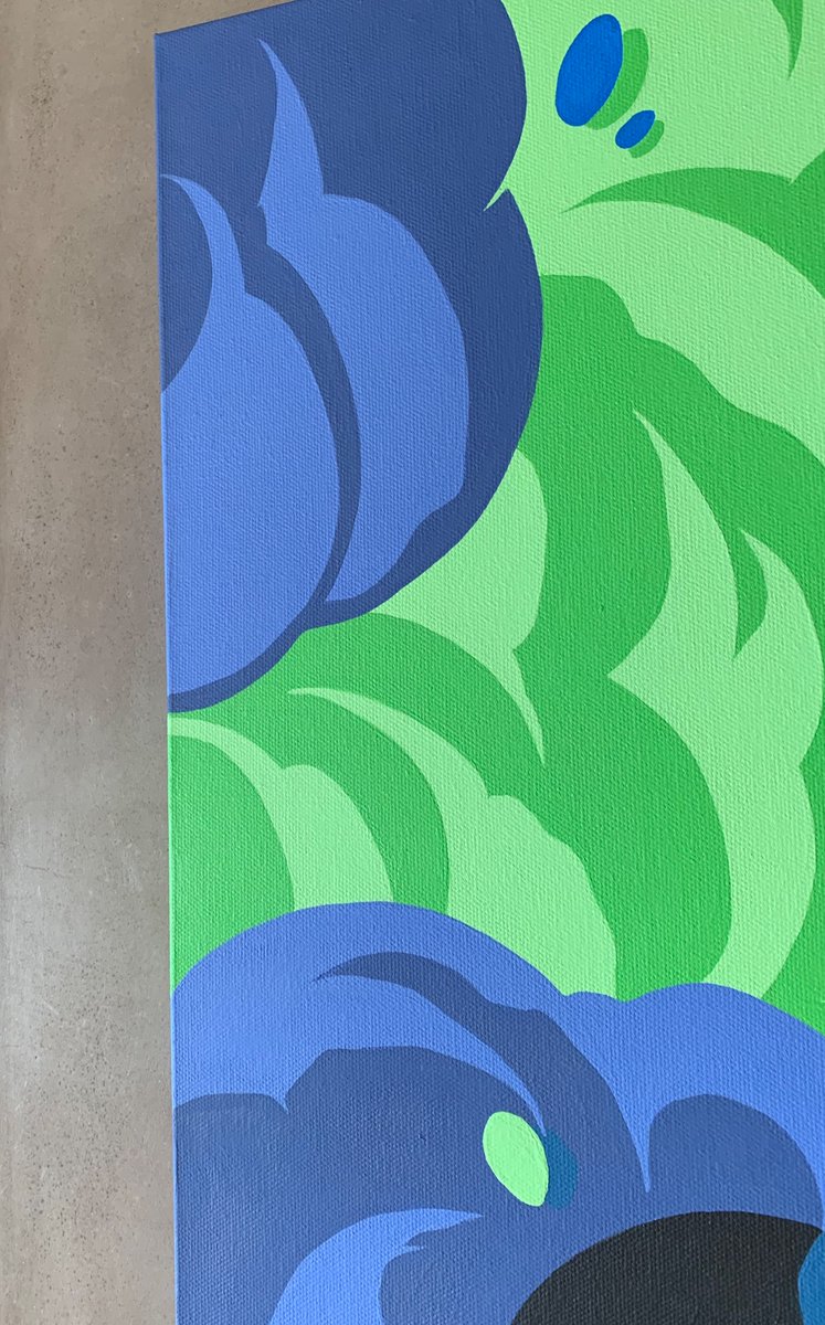 noverNYC's tweet photo. 2019 24x24 Gallery wrap canvas. Acrylic paint

 #nover #novernyc #canvas #explosion #venom #art #acrylic #paint #color https://t.co/PVM36AihiN