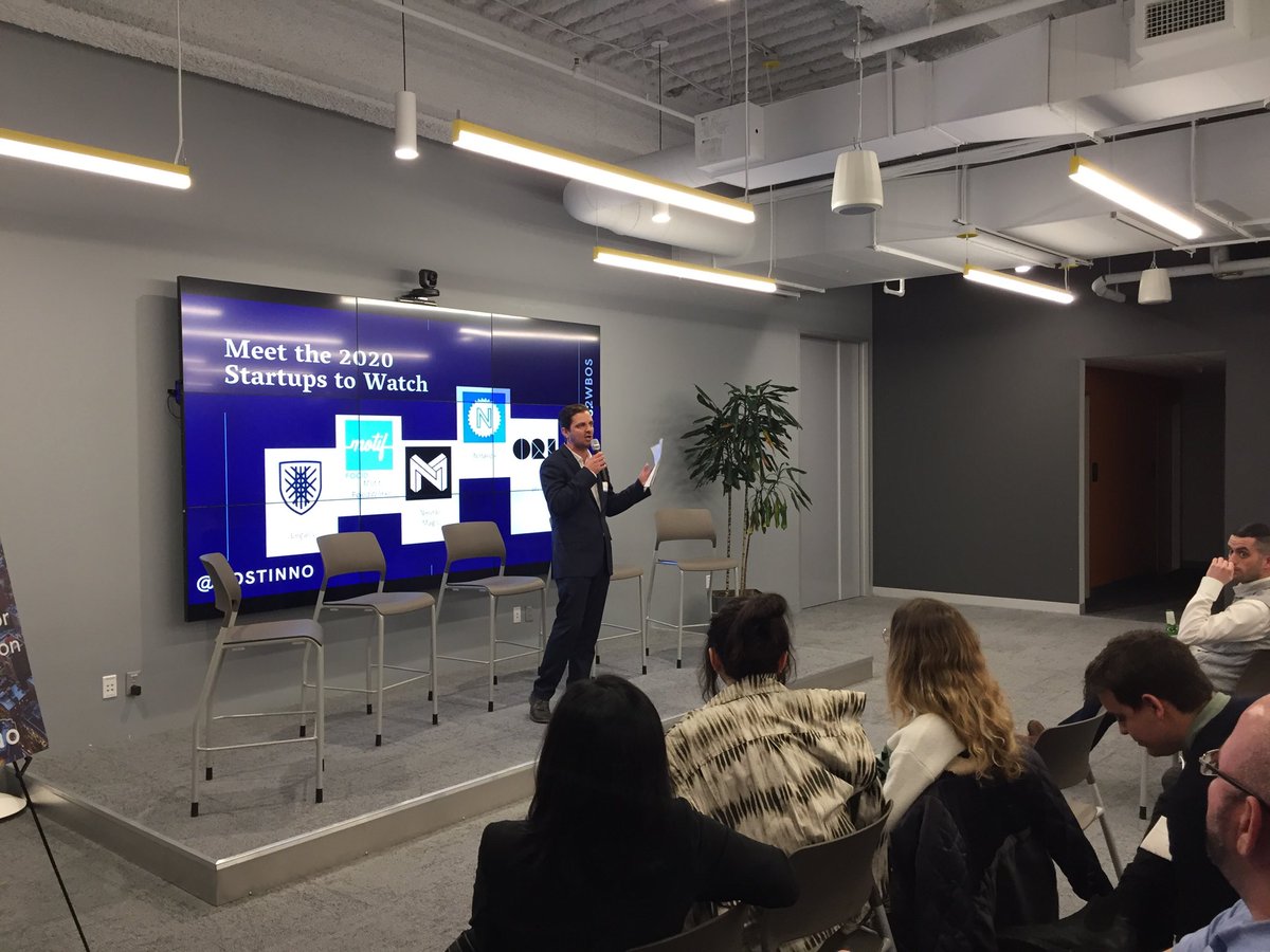 BostInno's tweet image. Aaaaand we begin with our Innotroduction #S2WBOS