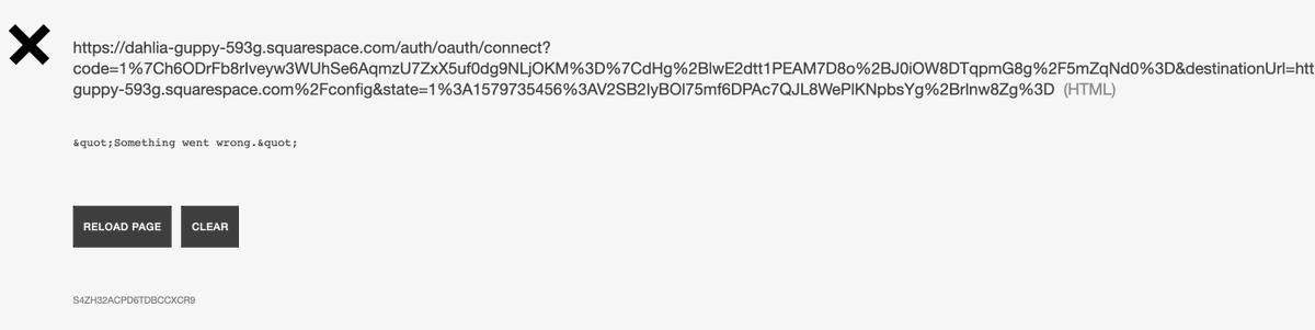 jonnglass's tweet photo. @SquarespaceHelp, can't seem to access any of our sites... site status doesn't show anything either... https://t.co/NJt32WmbOw