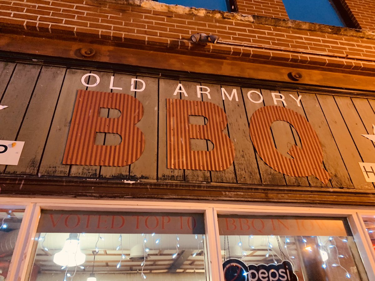 TeamDelaneyIA's tweet photo. Packed! The Old Armory BBQ in Decorah is overflow to see @JohnDelaney . A great visit today in the middle of a snowstorm. More of the ‘Send A Message’ Tour continues in Cedar Falls and Tripoli- come join us! https://t.co/F6YsNbggDW https://t.co/OrFD5Gy8Wl