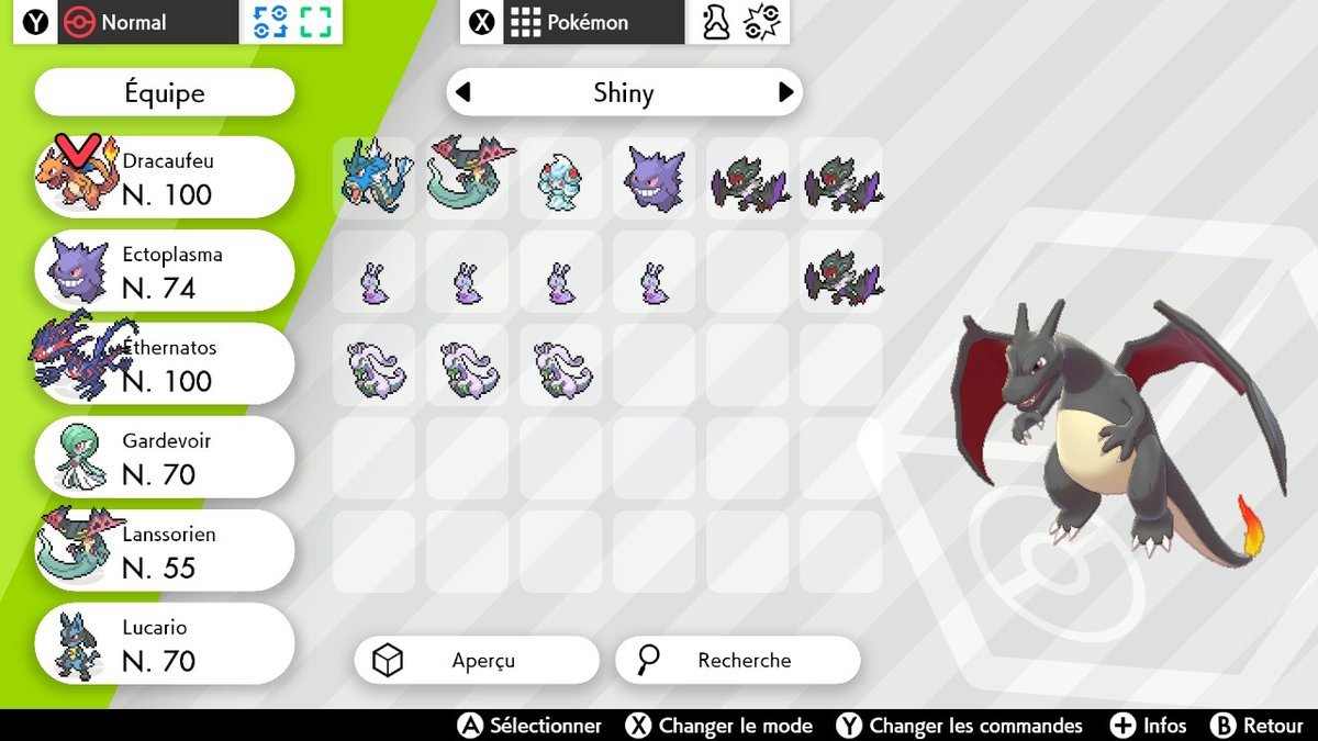 Falko0831's tweet photo. Team shiny boite shiny!! #PokemonEpeeBouclier #NintendoSwitch https://t.co/3IAWuOUrKF