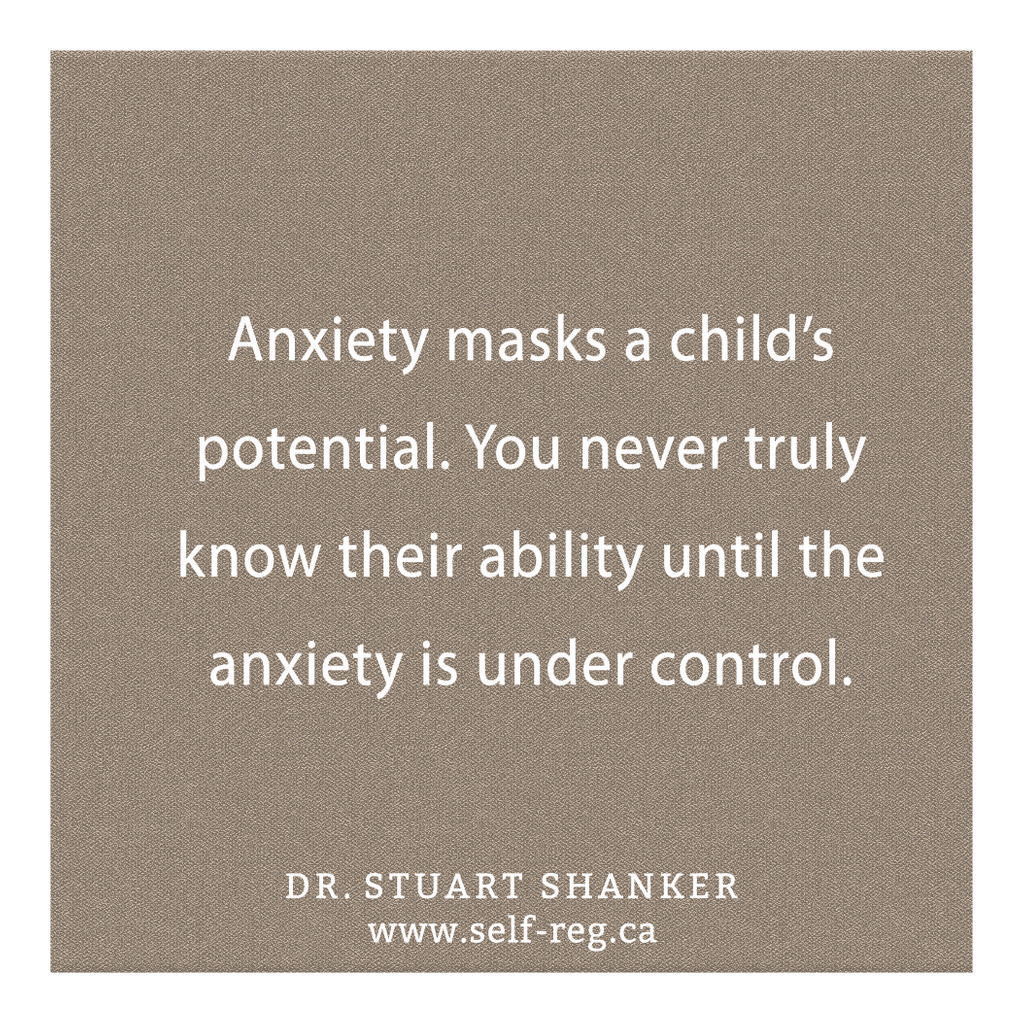 I'm looking for your #WednesdayWisdom: how can we help children get their anxiety under control? #SelfReg