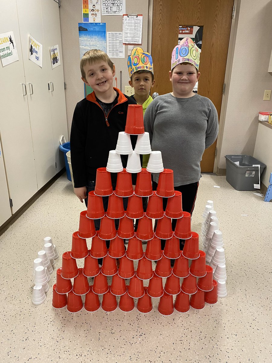 MCE_EastEagles's tweet photo. Students enjoyed celebrating the 100th day yesterday! They are ready to ROCK the next 80! π€ #InspireMagic @StaceyMonnett @MillCreekSupt https://t.co/frh1VPgh5R